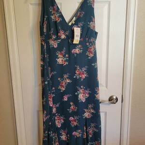 Kohl's Mystic Green Floral Dress